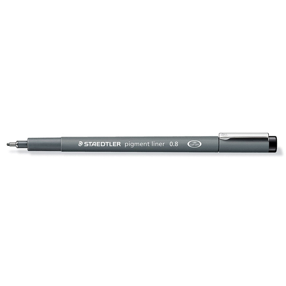 Staedtler Pigment Liner 0.8mm BLACK