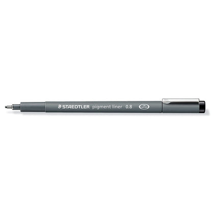 Staedtler Pigment Liner 0.8mm BLACK