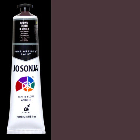 Jo Sonja Artists Acrylic 75ml S1 Brown Earth