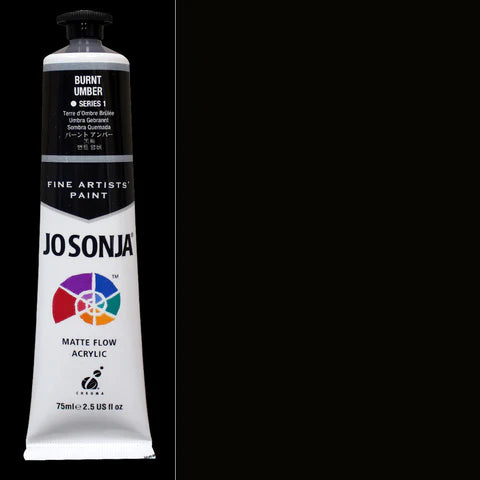 Jo Sonja Artists Acrylic 75ml S1 Burnt Umber