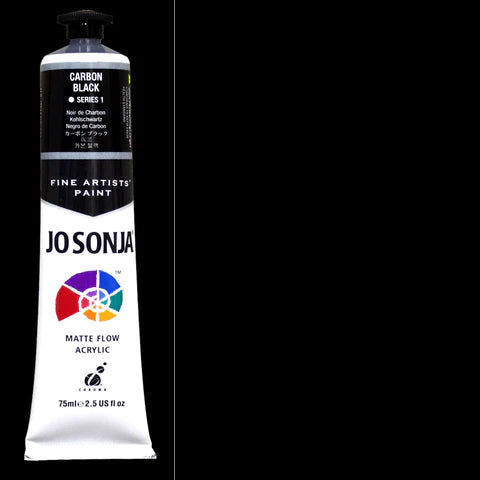 Jo Sonja Artists Acrylic 75ml S1 Carbon Black