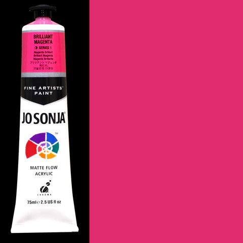 Jo Sonja Artists Acrylic 75ml S1 Brilliant Magenta