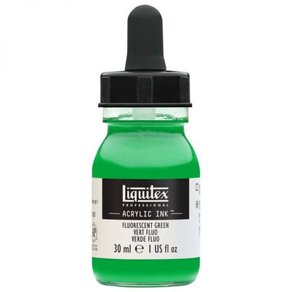 Liquitex Acrylic Ink 30ml Fluoro Green