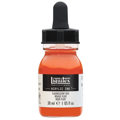 Liquitex Acrylic Ink 30ml Fluoro Red