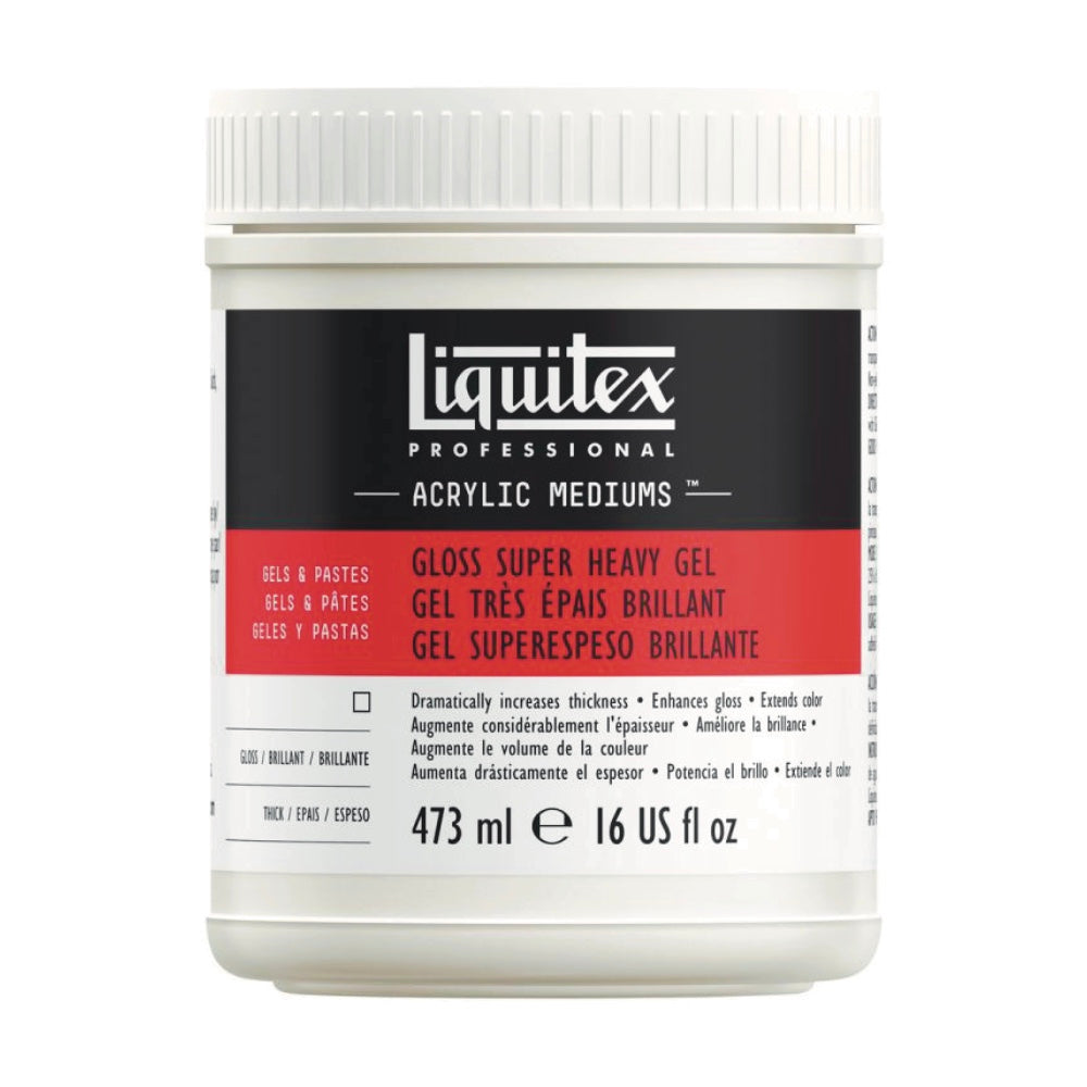 Liquitex Gloss Heavy Gel Medium 473ml