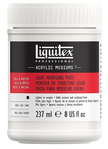 Liquitex Light Modeling Paste Gel Medium 237ml