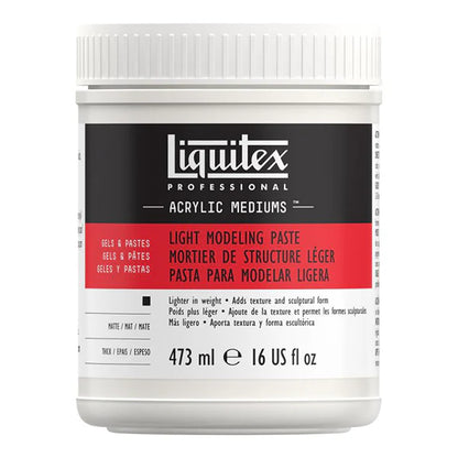 Liquitex Light Modeling Paste Gel Medium 473ml