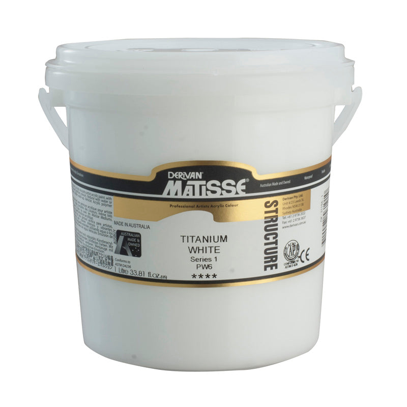 MATISSE STRUCTURE 4 Litres S1 TITANIUM WHITE