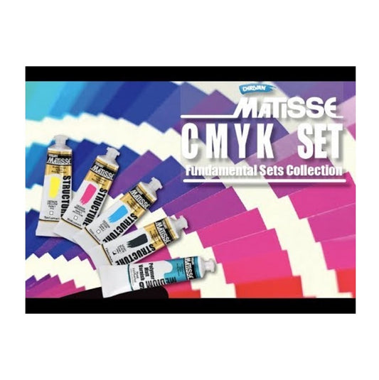 MATISSE STRUCTURE CMYK SET 5 x 75ml