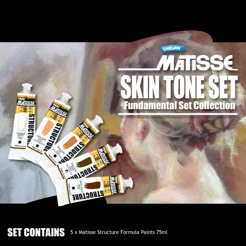 MATISSE STRUCTURE SKIN TONE SET 5 x 75ml