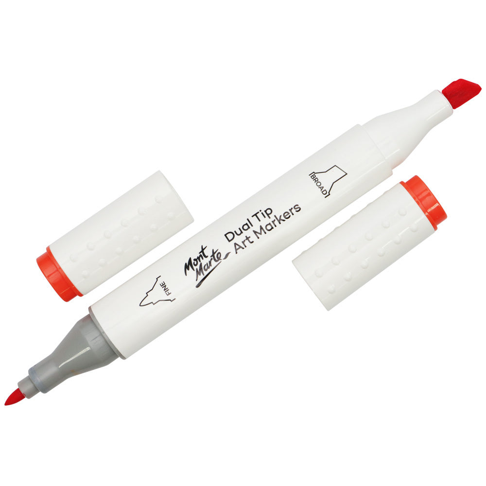 Mont Marte Dual Tip Alcohol Art Marker Vermillion R1