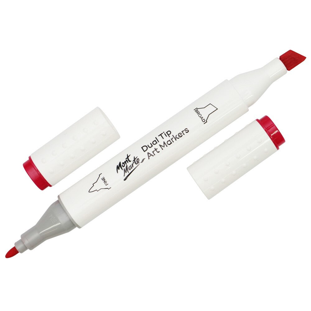 Mont Marte Dual Tip Alcohol Art Marker Carmine R3