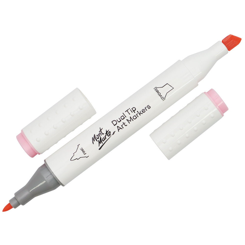 Mont Marte Dual Tip Alcohol Art Marker Carnation P6