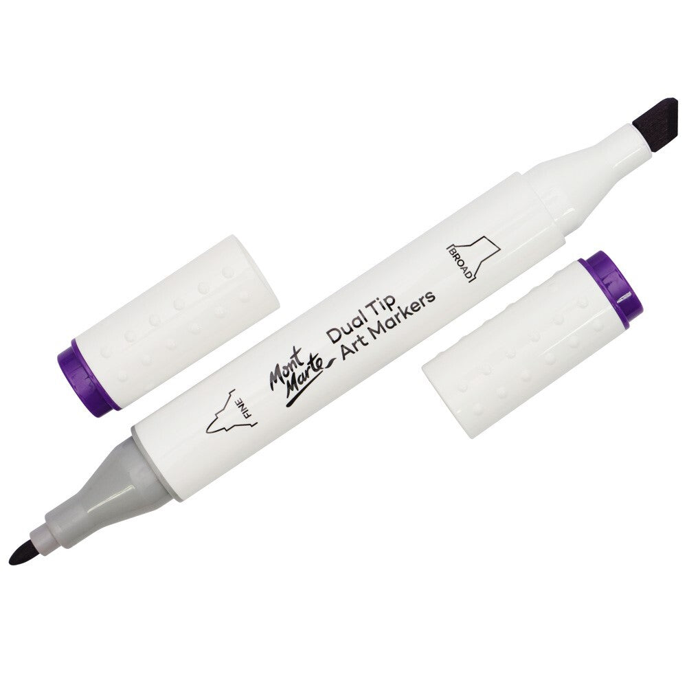 Mont Marte Dual Tip Alcohol Art Marker Purple V2