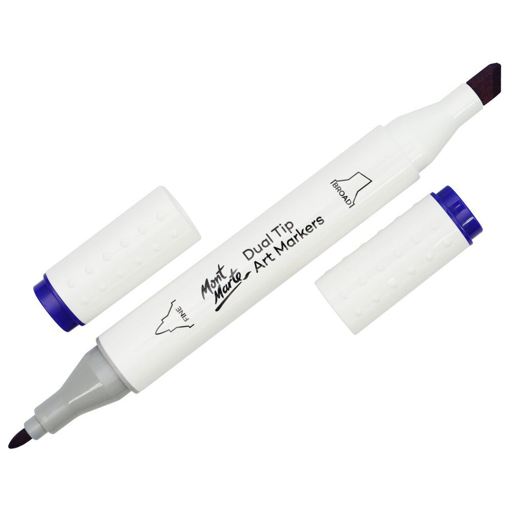 Mont Marte Dual Tip Alcohol Art Marker Cobalt Blue B1