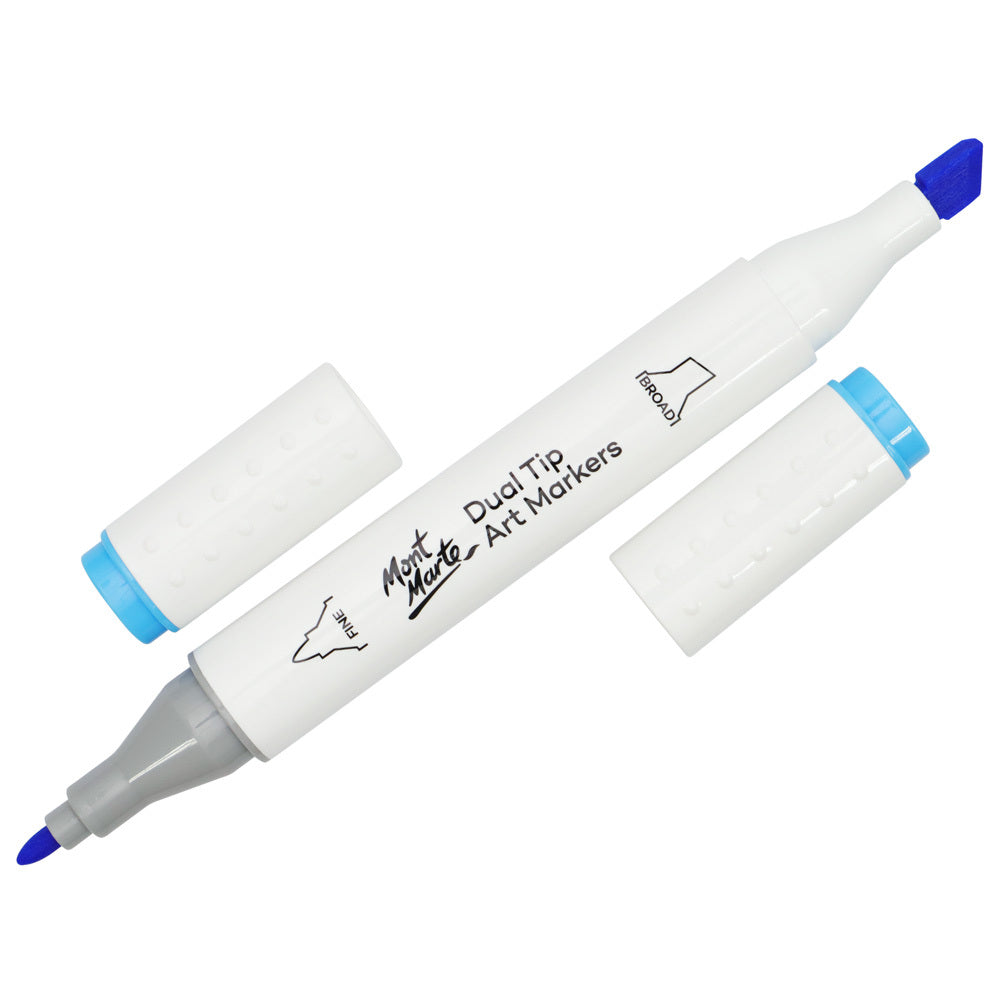 Mont Marte Dual Tip Alcohol Art Marker Sky Blue B4