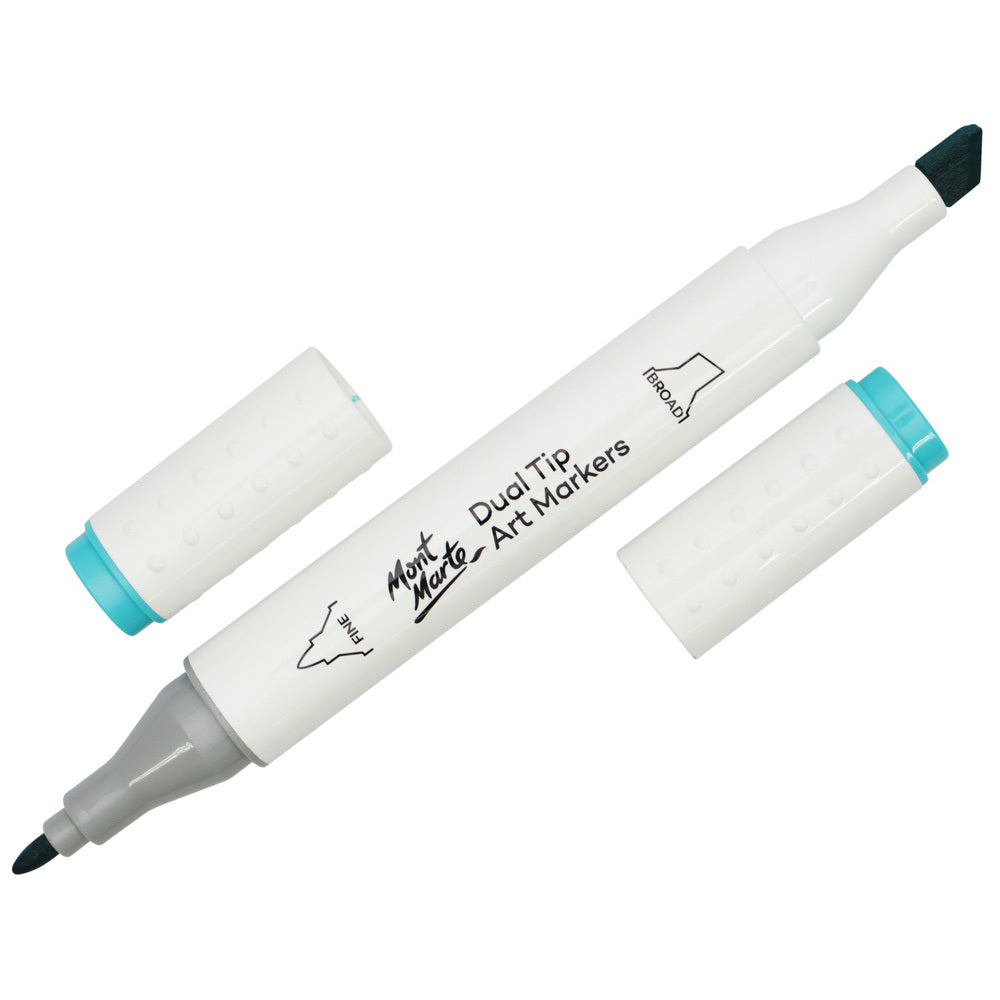 Mont Marte Dual Tip Alcohol Art Marker Turquoise B8