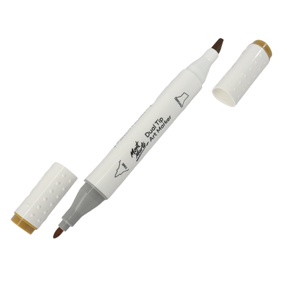 Mont Marte Dual Tip Alcohol Art Marker Yellow Ochre G1