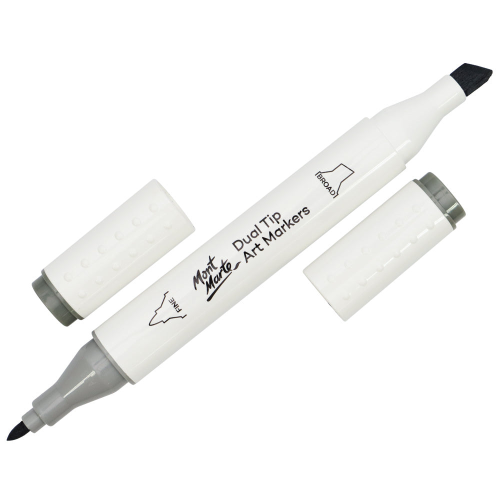 Mont Marte Dual Tip Alcohol Art Marker Mid Grey GY5