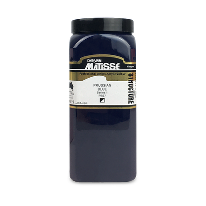 MATISSE STRUCTURE ACRYLIC 500ml S1 PRUSSIAN BLUE