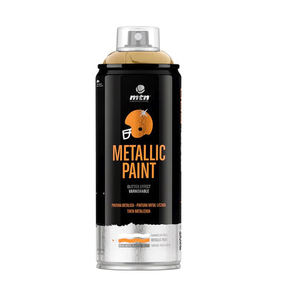 MTN PRO Metallic Spray Paint 400ml METALLIC GOLD