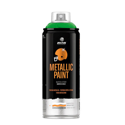 MTN PRO Metallic Spray Paint 400ml Metallic Green