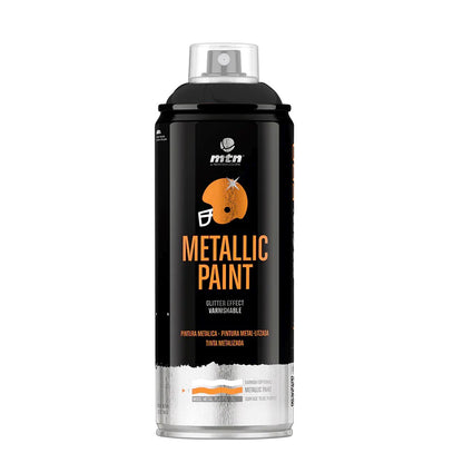 MTN PRO Metallic Spray Paint 400ml Metallic Black