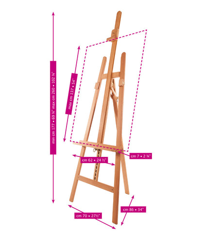 Mabef M12 Big Lyre Easel