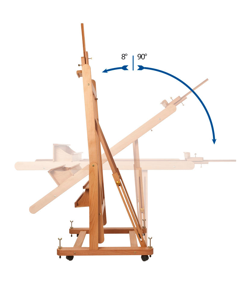 Mabef M18 Convertible Studio Easel - Mabef