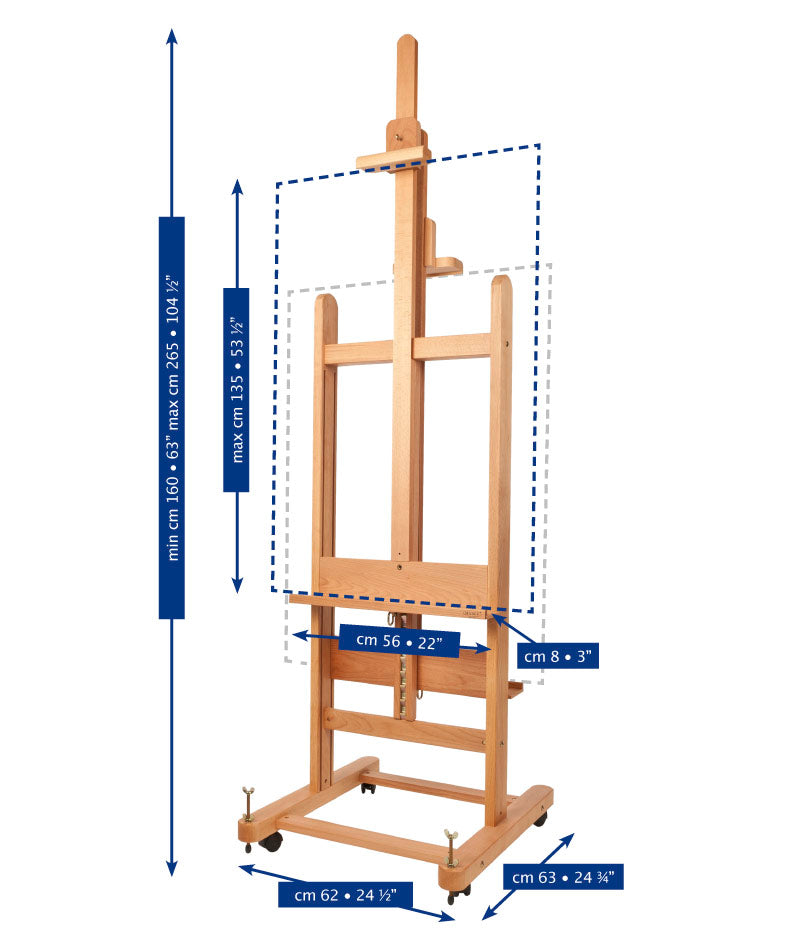 Mabef M19 Double Sided Studio Easel