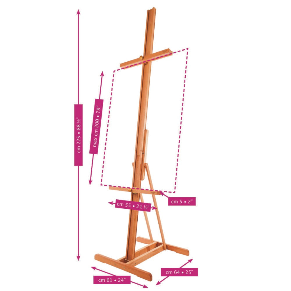 Mabef M25 Convertible Lyre Easel