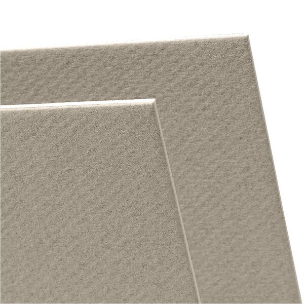 Mi-Teintes Mount Board 1.5mm Sheet 60x80cm 122 Flannel Grey