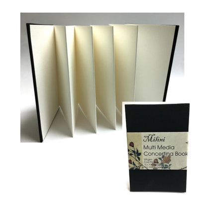 Milini Multi Media Concertina Book 300gsm