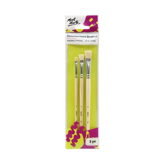 Mont Marte Brush Set 3pc BMHS0038