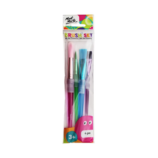 Mont Marte Brush Set 4pce MMKC0221