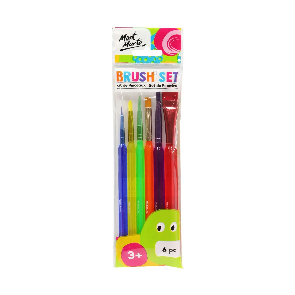 Mont Marte Brush Set 6pce MMKC0220