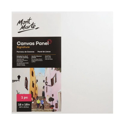 Mont Marte Canvas Panels 45.7x45.7cm - single