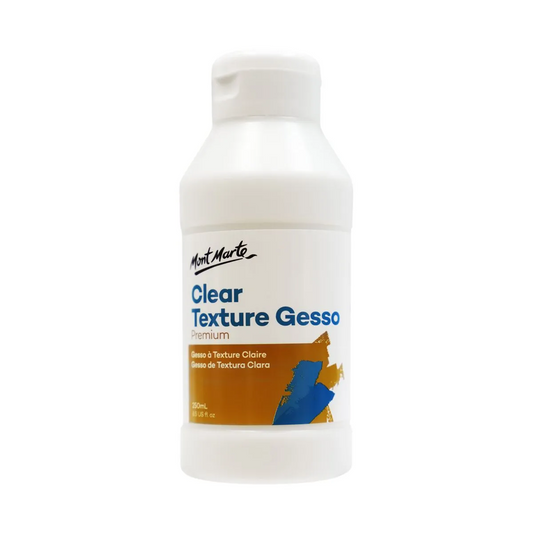 Mont Marte Clear Texture Gesso 250ml