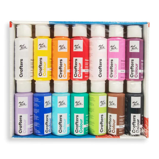 Mont Marte Crafters Colour Basic Set 14pc x 60ml