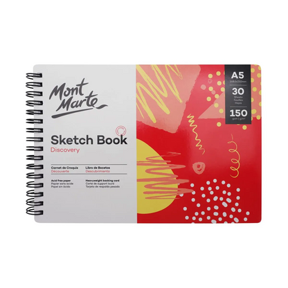 Mont Marte Discovery Sketch Book 150gsm A5