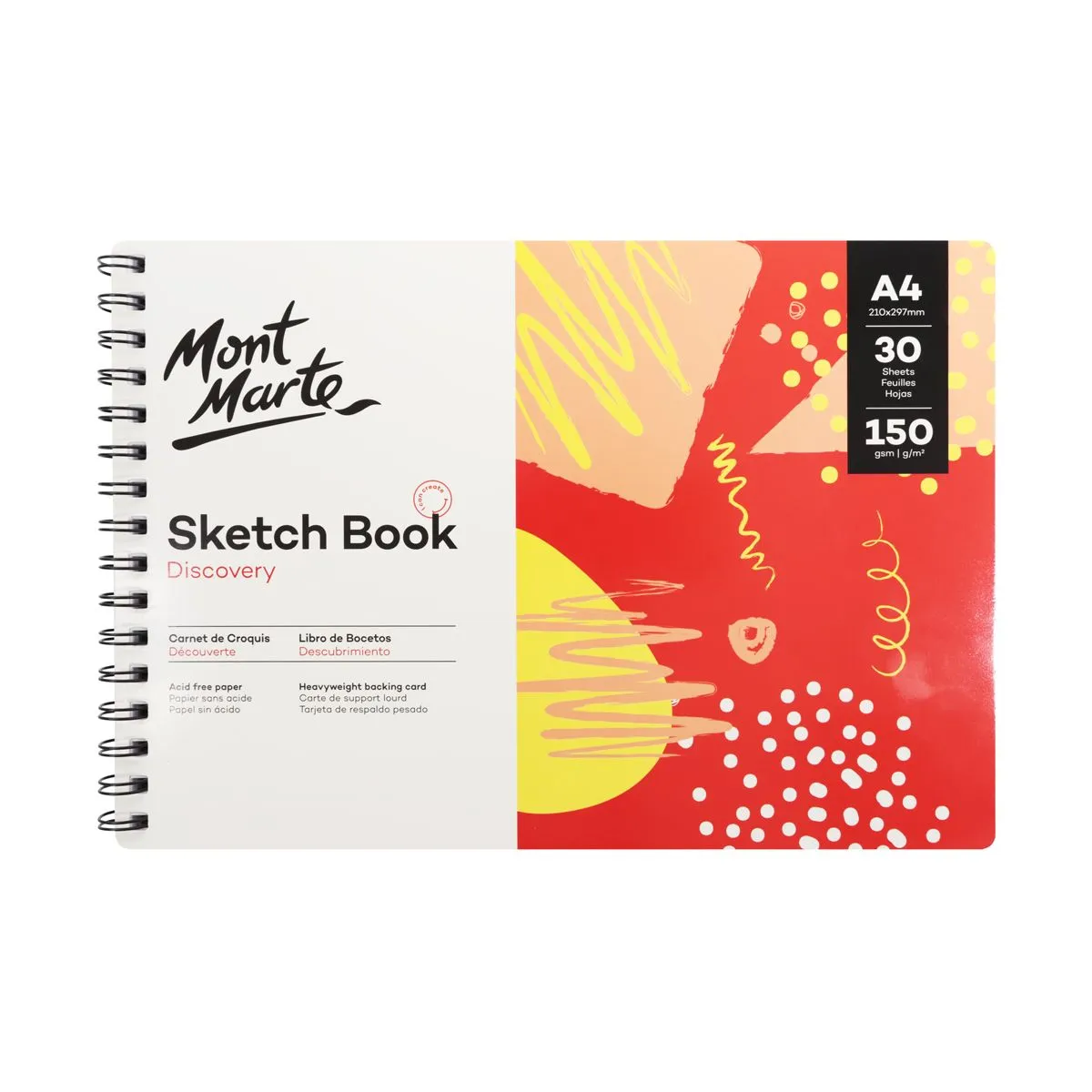 Mont Marte Discovery Sketch Book 150gsm A4