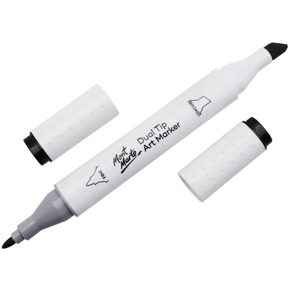 Mont Marte Dual Tip Alcohol Art Marker Black GY8