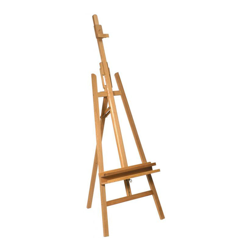 Mont Marte Floor Easel with Tilt Beech Wood