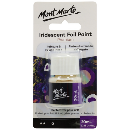 Mont Marte Foil Paint 20ml Iridescent