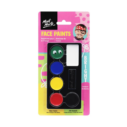 Mont Marte Kids Face Painting Set Bright