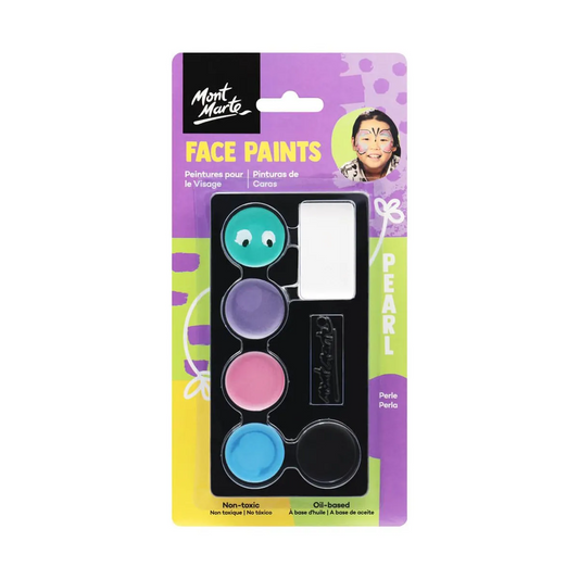 Mont Marte Kids Face Painting Set Pearl