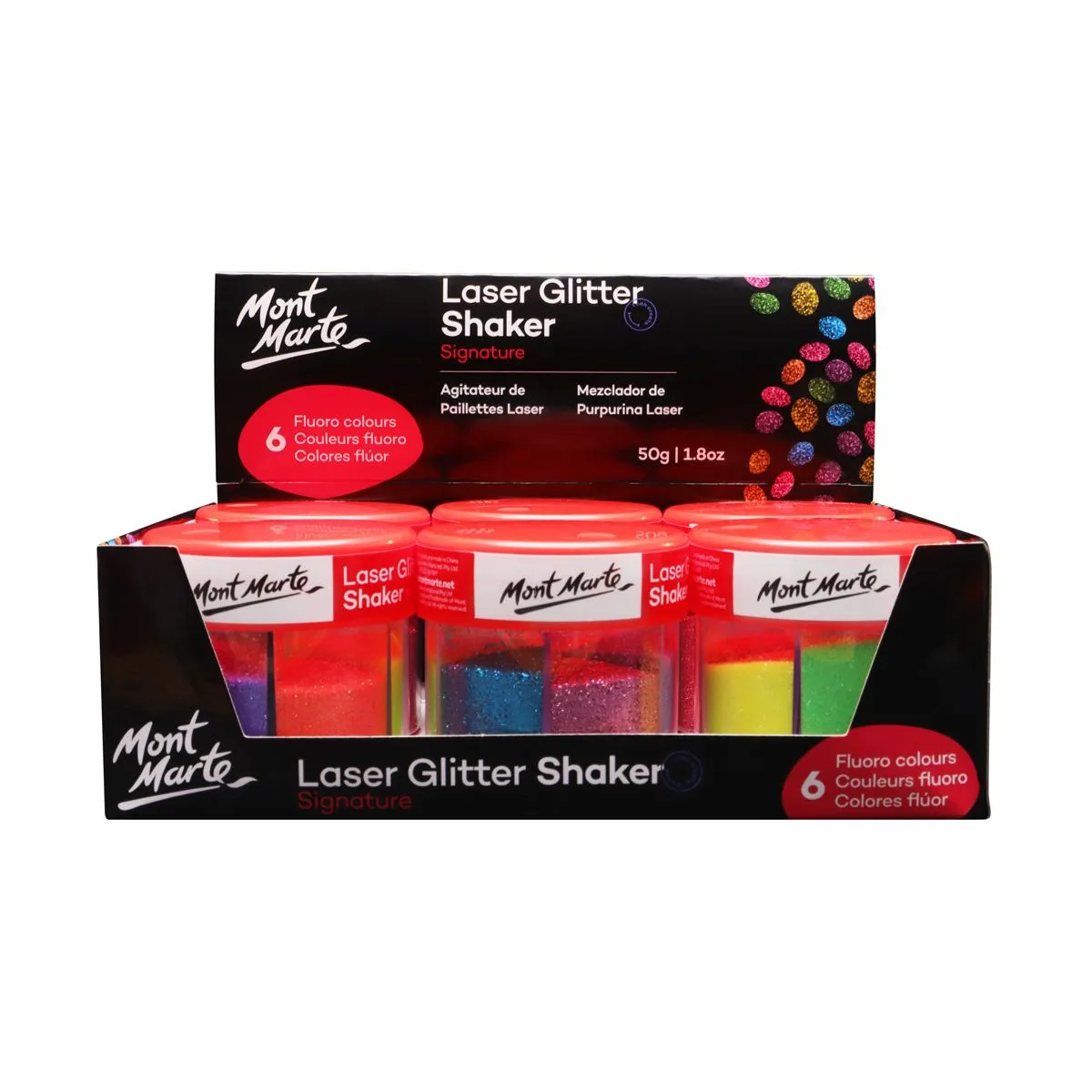 Mont Marte Laser Glitter Shaker 50gm