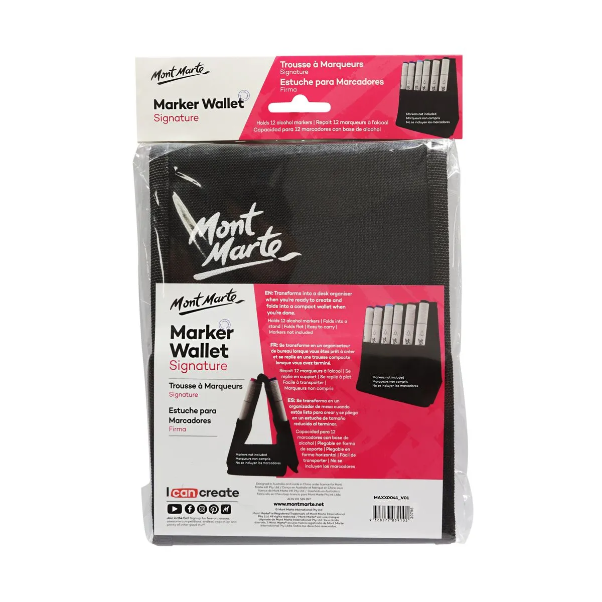 Mont Marte Marker Wallet