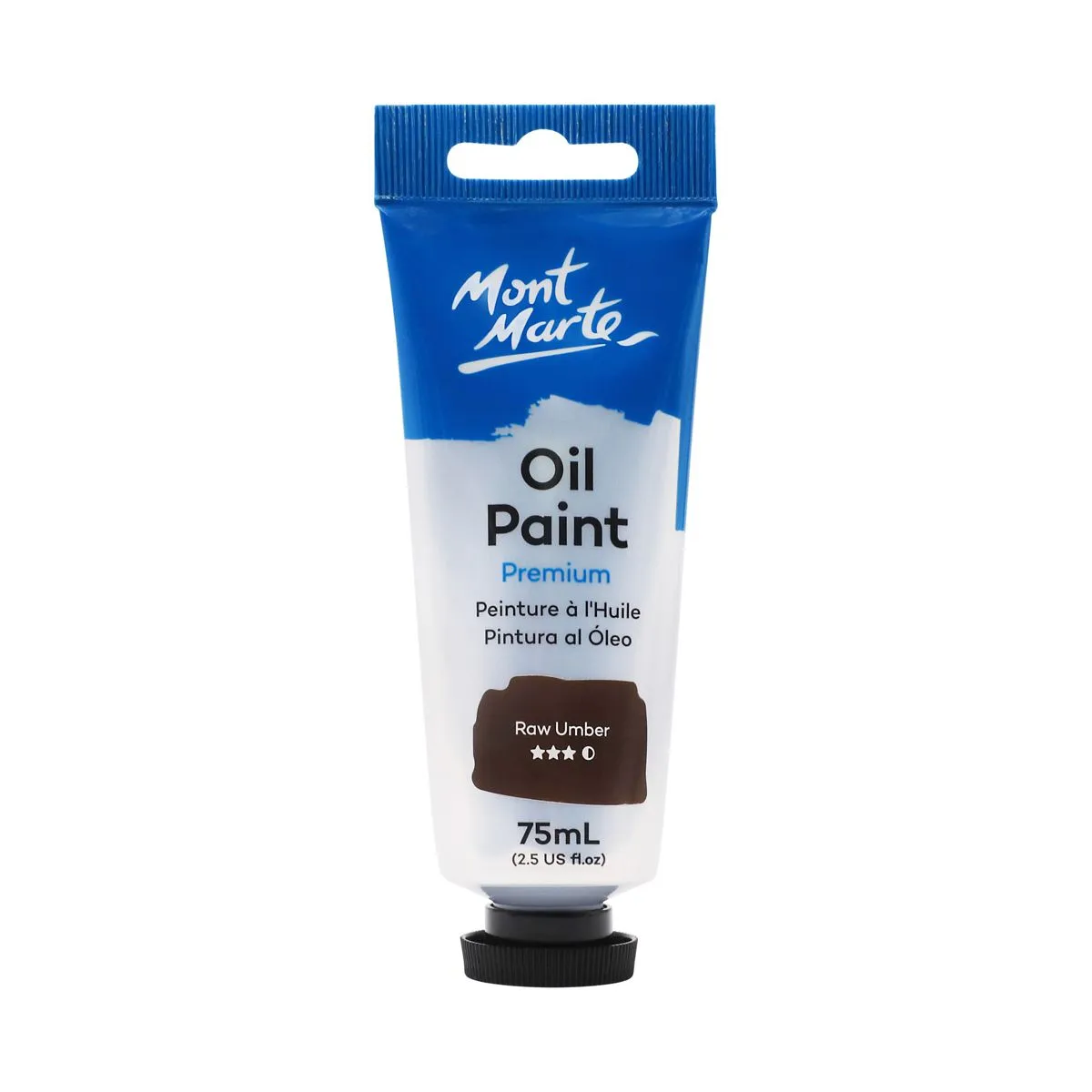 Mont Marte Oil Paint 75ml Raw Umber