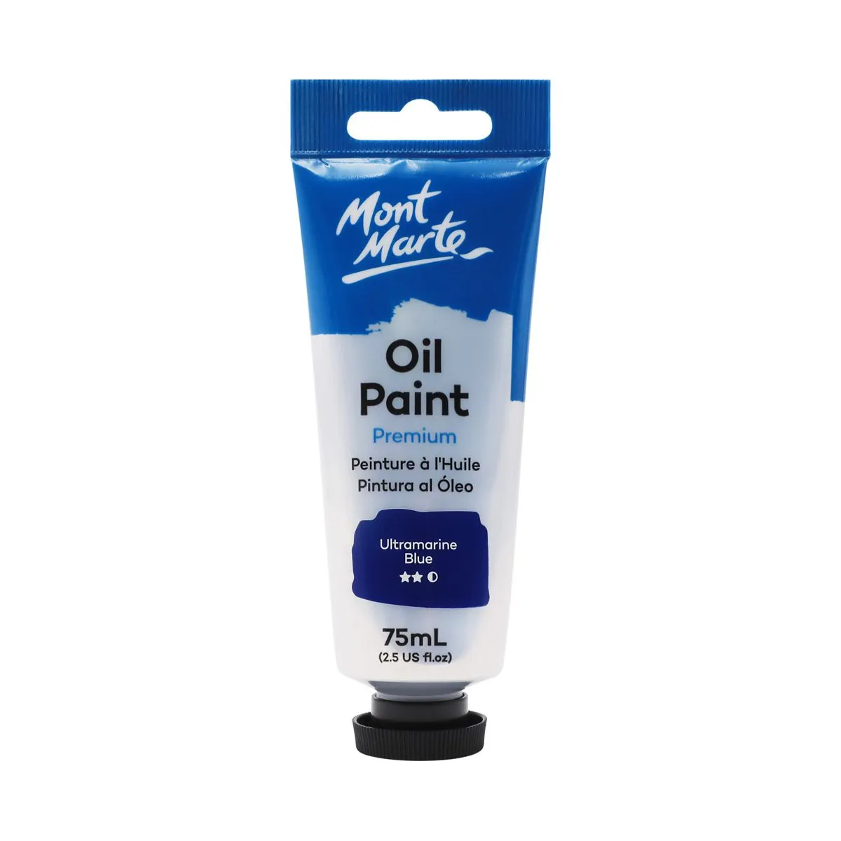 Mont Marte Oil Paint 75ml Ultramarine Blue